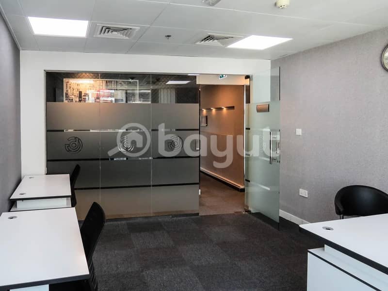 Executive furnished offices with parking on shared base- NO COMMISSION!