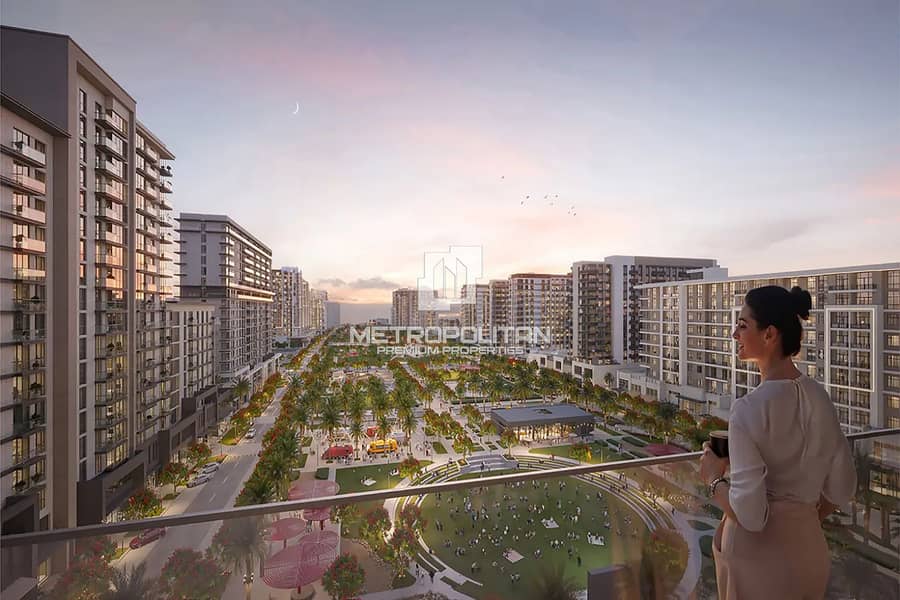 位于城市广场，Haya on the Park 1 卧室的公寓 999000 AED - 12845037