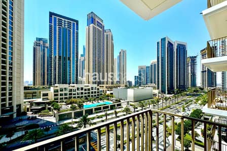 1 Bedroom Flat for Rent in Dubai Creek Harbour, Dubai - Waterfront Luxury | Burj Khalifa Views | Emaar Qua