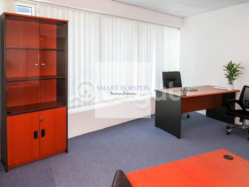 HOT DEAL!! Premium 200 Sq. ft. Office with EJARI - ONE MONTH FREE