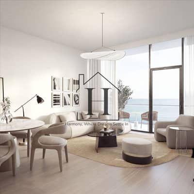 Studio for Sale in Mina Al Arab, Ras Al Khaimah - QDM_1BR Living and dining. png