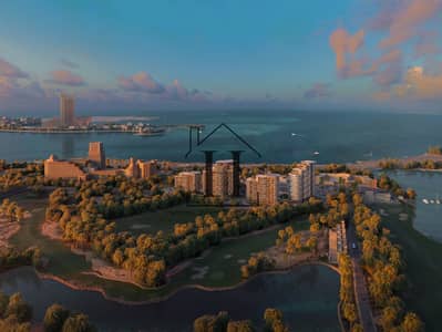 شقة 2 غرفة نوم للبيع في قرية الحمراء، رأس الخيمة - Ellington Views  - aearial view -sunset. jpg