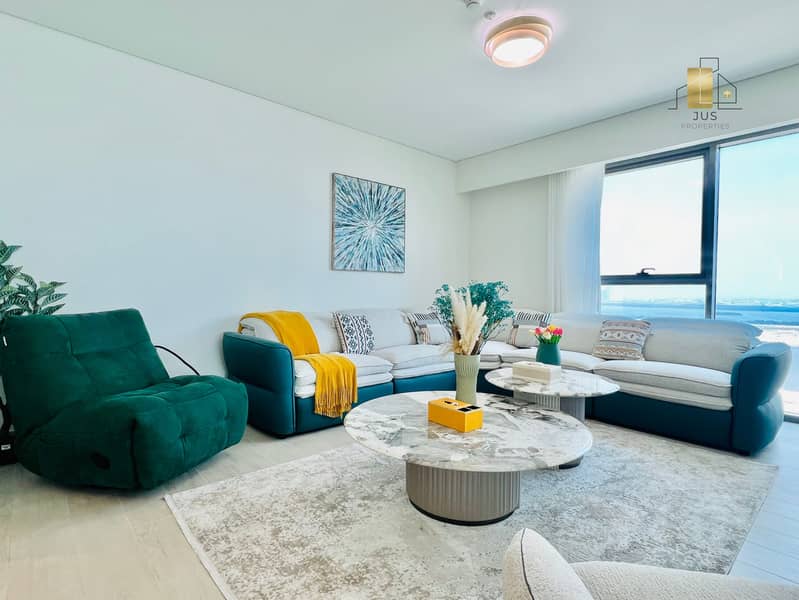 Burj Khalifa City Skyline View | Exclusive Corner Layout | Deluxe Type Fully Furnished 2BHK | Separate Dining Room | Just for 2.9m