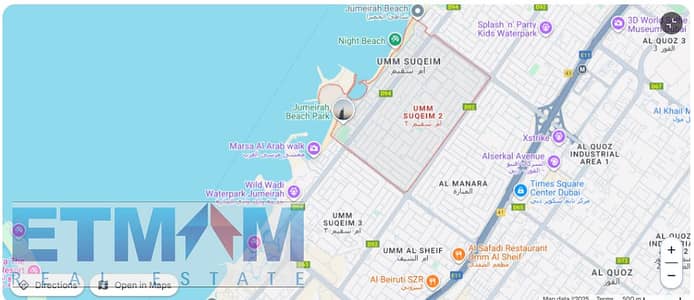 Plot for Sale in Umm Suqeim, Dubai - umm sequim second. PNG