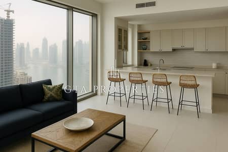 2 Bedroom Flat for Rent in Dubai Creek Harbour, Dubai - Spacious | Corner Unit | Pool Views | Vacant Now