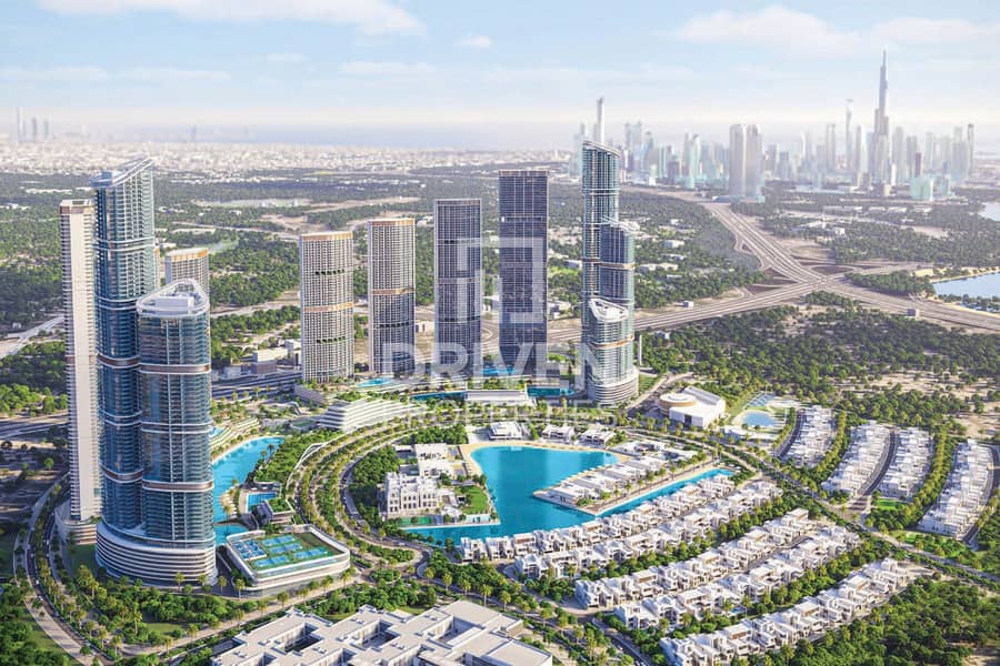 位于苏巴哈特兰2区，Riverside Crescent，河畔新月 340 号 1 卧室的公寓 1690000 AED - 12853373