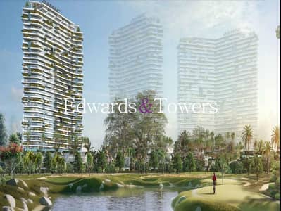 1 Bedroom Apartment for Sale in DAMAC Hills, Dubai - 1 Bedroom + Study | Resale | Golf Course View