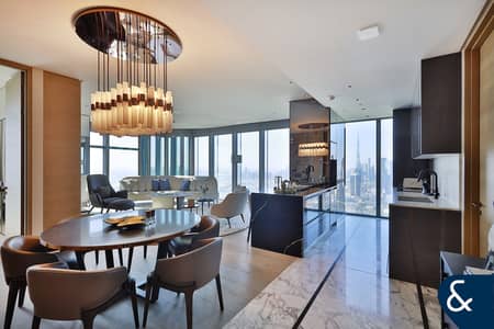 2 Bedroom Flat for Rent in Za'abeel, Dubai - Private Homes | Furnished | Burj View |