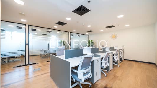 Office for Rent in Jumeirah Lake Towers (JLT), Dubai - Luxury Fitout | Fully Furnished | Vacant