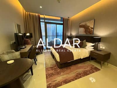 Studio for Rent in Business Bay, Dubai - Furnished | High Rise | Canal View | Elegant
