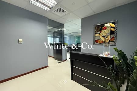 Office for Rent in Jumeirah Lake Towers (JLT), Dubai - Vacant | Fully Furnished | Partitioned