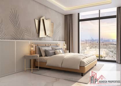 1 Спальня Апартаменты Продажа в Аль Фурджан, Дубай - Bedroom View. jpg