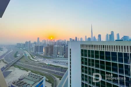 2 Bedroom Flat for Rent in Business Bay, Dubai - Burj Khalifa View | Available October | High Floor