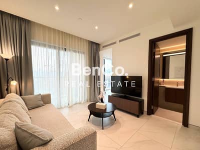 1 Bedroom Apartment for Rent in Sobha Hartland, Dubai - Burj Khalifa and Skyline Views | Fully furnished