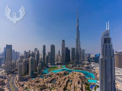 3 Bedroom Flat for Rent in Downtown Dubai, Dubai - Burj Khalifa View | High Floor | Corner Unit