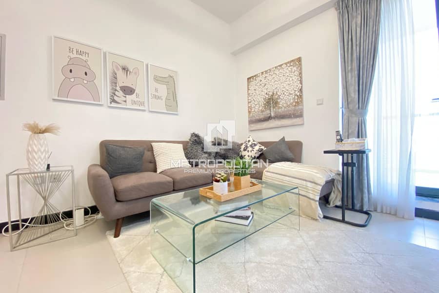 位于朱美拉环形村(JVC)，JVC第14区，阿丽雅公寓 1 卧室的公寓 1100000 AED - 12858380