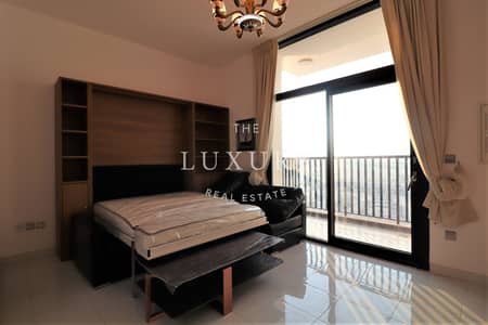 Studio for Rent in Al Furjan, Dubai - High_Floor___Near_Metro___Fully_Furnished-1. jpg