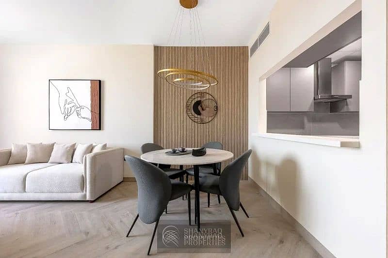 Live Elevated: Stunning High Floor Apartment in JVC with Pool & Burj Al Arab Views!