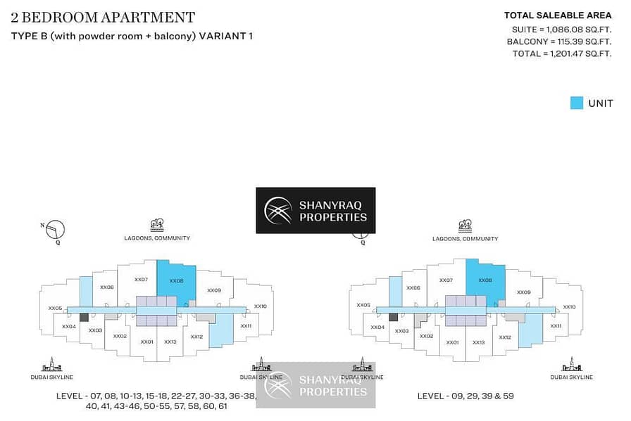 Below Original Price I Lagoon View I Downtown I High floor with Open View - Image 21