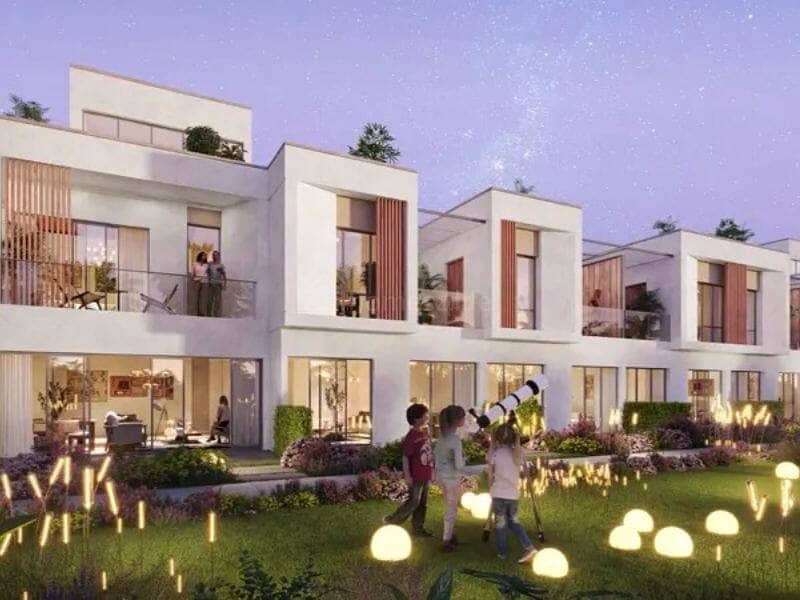 位于迪拜投资园区（DIP），DAMAC Riverside，Sage 5 卧室的联排别墅 4573000 AED - 12859303