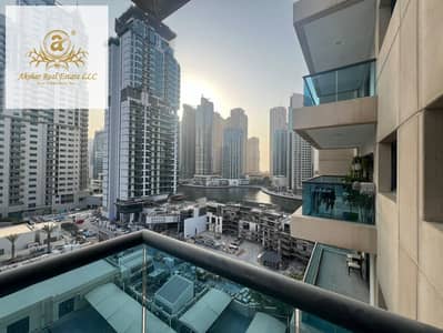 1 Bedroom Flat for Rent in Dubai Marina, Dubai - CHILLER FREE PARTIAL SEA VIEW 1BHK BIG LAYOUT
