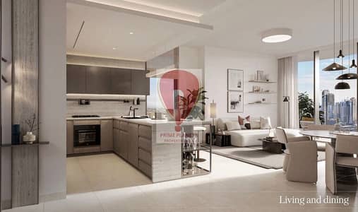 2 Bedroom Flat for Sale in Jumeirah Heights, Dubai - Living-dining-room. jpg