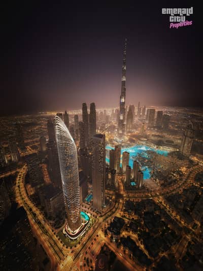 استوديو  للبيع في وسط مدينة دبي، دبي - Skyblade Exterior-1. jpg