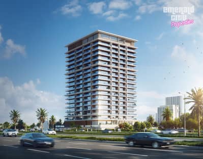 阿尔贾达法住宅区， 迪拜 1 卧室公寓待售 - Binghatti Pinnacle C4. jpg
