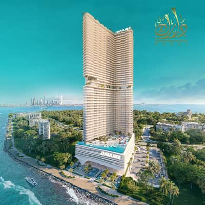 迪拜海港城， 迪拜 2 卧室单位待售 - Master Exterior1. jpg