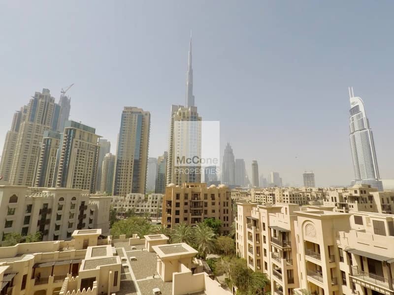 Spacious Upgraded Two Bed / Burj View