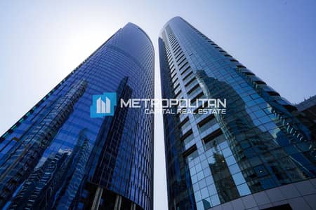 1 Bedroom Flat for Rent in Al Reem Island, Abu Dhabi - Fully Furnished | High Floor 1BR | Community Pool