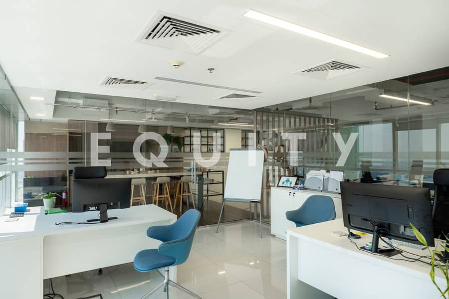 High Floor | Furnished Office | Corner Unit