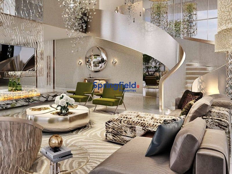 位于迪拜港，卡瓦利达马克海湾2号大楼 1 卧室的公寓 2650000 AED - 12865328