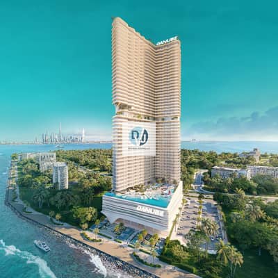 迪拜海港城， 迪拜 单身公寓待售 - Master Exterior1. jpg