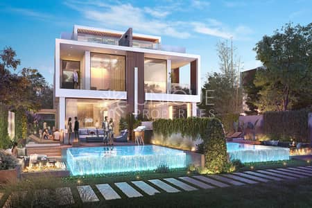 5 Bedroom Villa for Sale in DAMAC Hills 2 (Akoya by DAMAC), Dubai - Twin Villa | Spacious 5-BDR | Lagoon Facing