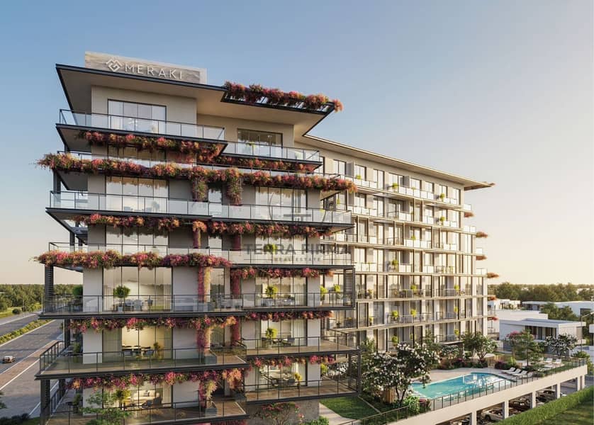 2-Bedroom Apartment for Sale in Majan, Dubai | Park & Road View - Image 1