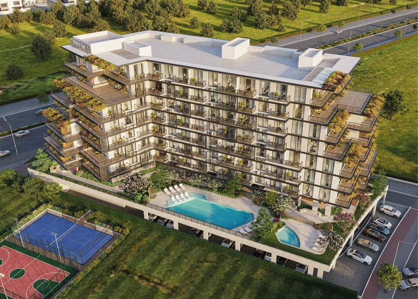 2-Bedroom Apartment for Sale in Majan, Dubai | Park & Road View - Image 5