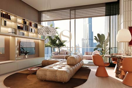 3 Bedroom Apartment for Sale in Downtown Dubai, Dubai - Modern 3BR | Full Burj Khalifa and Fountain View