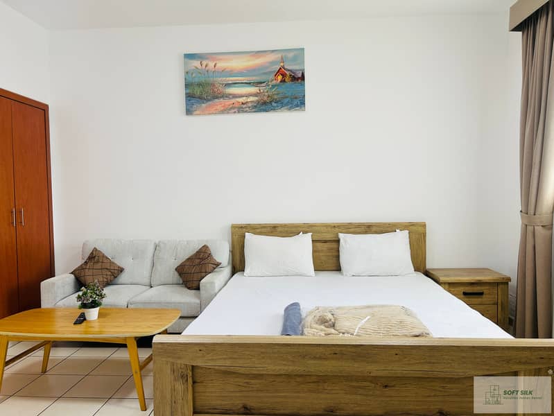 Close to Dragon mart | Spacious Studio | New and Clean - Image 6