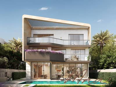 4 Bedroom Townhouse for Sale in Mohammed Bin Rashid City, Dubai - Skyline Serenity | Luxurious Townhouse | Private Pool and Garden