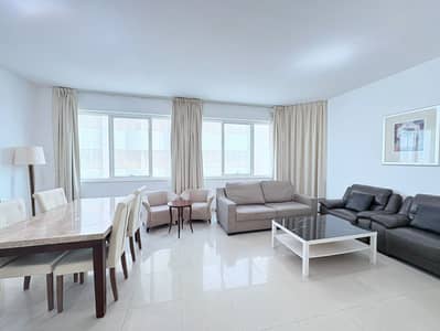 阿尔达纳， 阿布扎比 2 卧室单位待租 - living room - cover. jpg