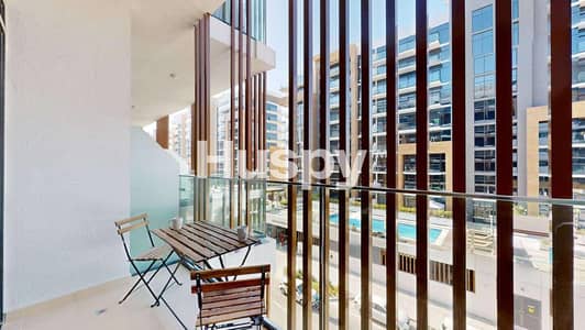 Studio for Rent in Meydan City, Dubai - Fully Furnished | Pool View | Low Floor