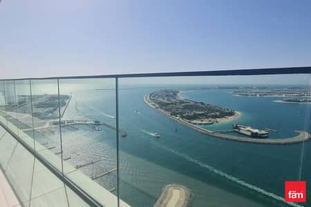 2 Bedroom Flat for Sale in Dubai Harbour, Dubai - Full Palm Views | Fully Furnished | Private Beach