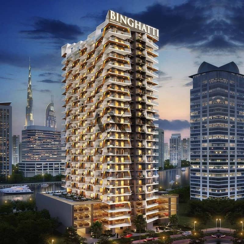 位于商业湾，宾格蒂运河大楼 的公寓 80000 AED - 12831335