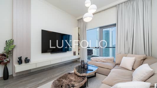 2 Bedroom Apartment for Sale in Dubai Marina, Dubai - Fully Upgraded | Furnished | Sea and Palm View