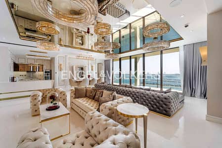 3 Bedroom Apartment for Sale in Palm Jumeirah, Dubai - Very High Floor | Custom Made | Dual Views