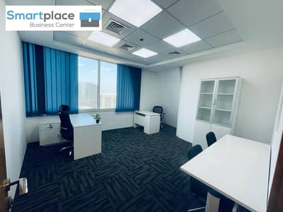 Office for Rent in Barsha Heights (Tecom), Dubai - Fully Furnished & Partitioned Team Office For Rent