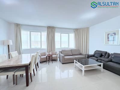 2 Bedroom Flat for Rent in Al Danah, Abu Dhabi - living room - cover. jpg