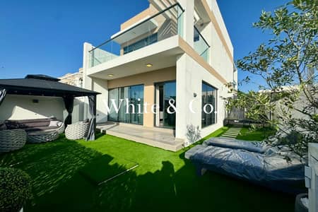 4 Bedroom Townhouse for Sale in DAMAC Hills, Dubai - On the Park | 4 Bed + Maids | Tenanted