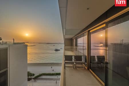 2 Bedroom Apartment for Rent in Dubai Harbour, Dubai - 2 Br | Fully Furnished | Private Beach | Palm View